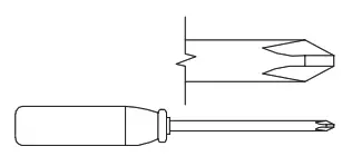 Teknik 5421405 Open Storage Cabinet - Phillips Screwdriver