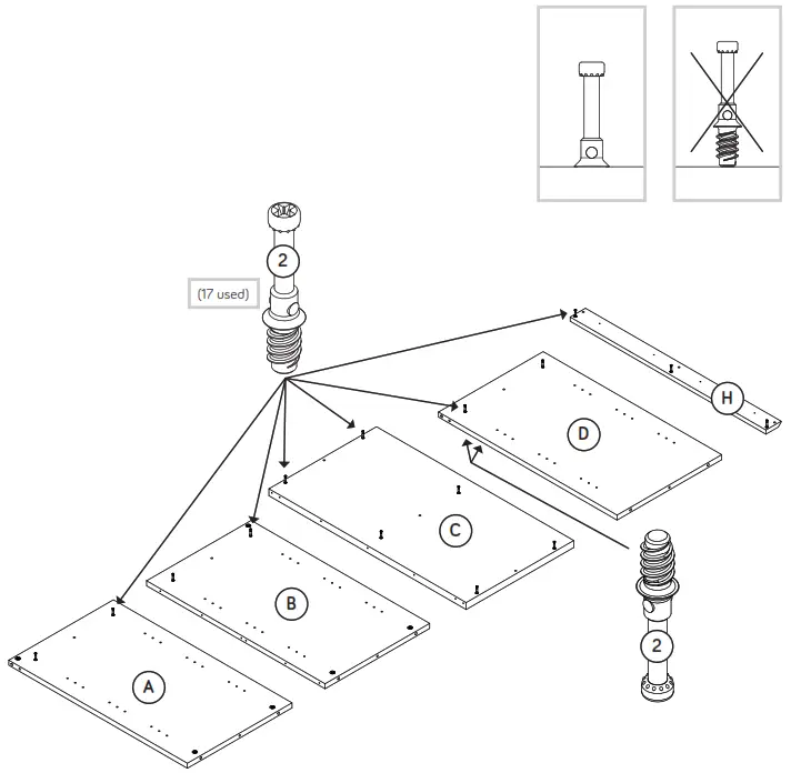 Teknik 5421405 Open Storage Cabinet - seventeen
