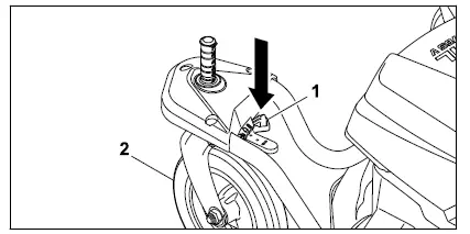 STIHL RMA 765 V Powerful battery lawn mower 18