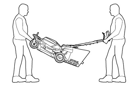 STIHL RMA 765 V Powerful battery lawn mower 24