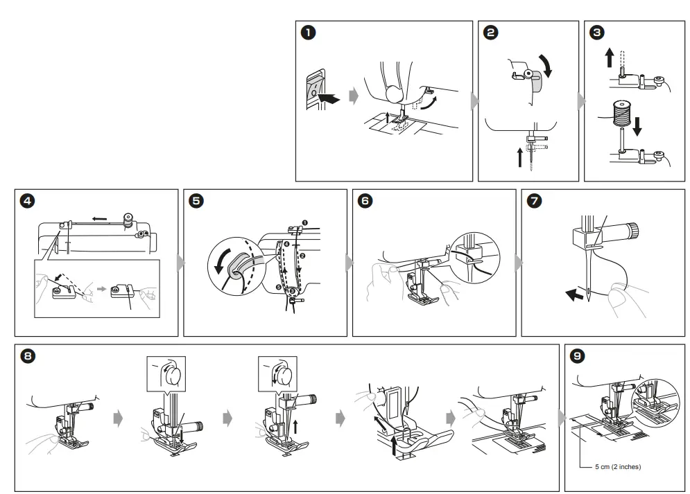 brother-LS 2225-Sewing-Machine-fig-4--