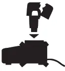 BLACK DECKER GTC18 Series 18V 45cm Anti Jam Hedge Trimmer - BLACK DECKER GTC18 Series 18V 45cm Anti Jam Hedge Trimmerfig-icon5