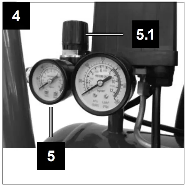 Setting the pressure