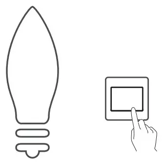 ERIA 15360006 White and Color Tunable Candle - Figure 1