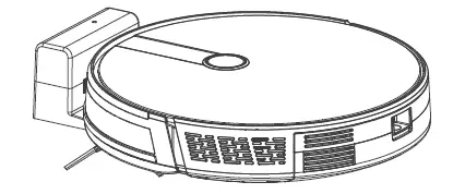 eta 2219 Nico Robot Vacuum Cleaner 2 in 1 with Smart Application 11