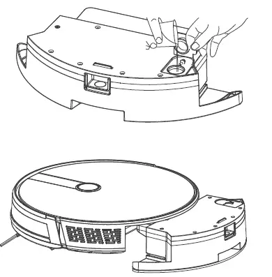 eta 2219 Nico Robot Vacuum Cleaner 2 in 1 with Smart Application 19