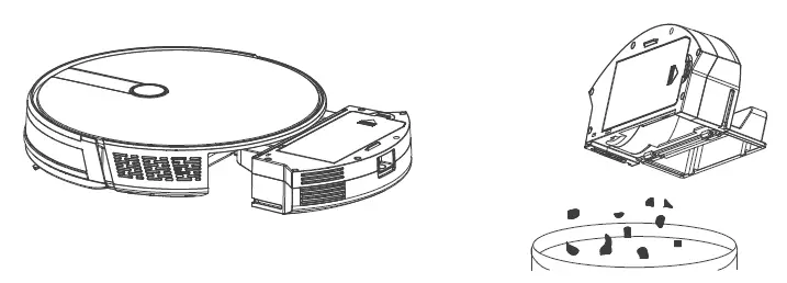 eta 2219 Nico Robot Vacuum Cleaner 2 in 1 with Smart Application 22