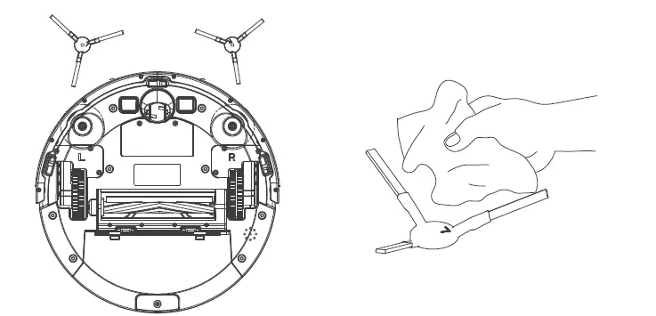 eta 2219 Nico Robot Vacuum Cleaner 2 in 1 with Smart Application 25