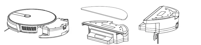 eta 2219 Nico Robot Vacuum Cleaner 2 in 1 with Smart Application 28