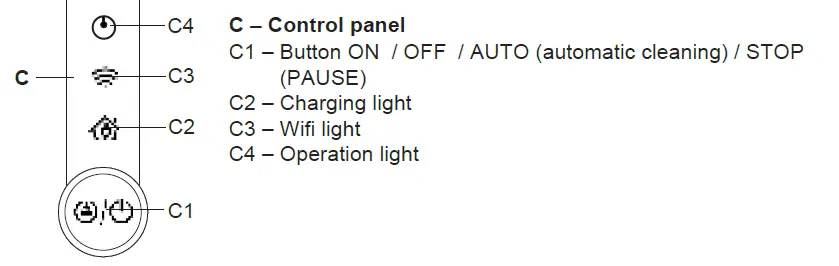 eta 2219 Nico Robot Vacuum Cleaner 2 in 1 with Smart Application 5