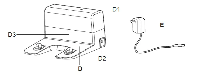 eta 2219 Nico Robot Vacuum Cleaner 2 in 1 with Smart Application 6