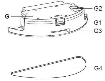 eta 2219 Nico Robot Vacuum Cleaner 2 in 1 with Smart Application 8