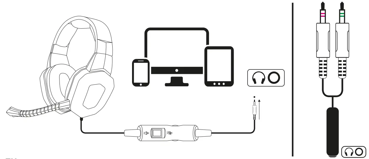 STEALTH XP-HORNET Stereo Gaming Headset fig 5