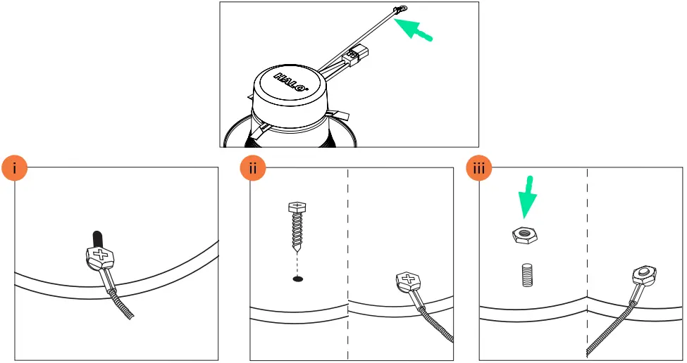 HALO RL4 Smart Wi Fi LED Downlight - MOUNTING 1