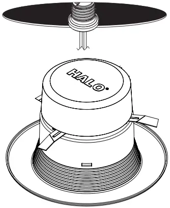 HALO RL4 Smart Wi Fi LED Downlight - MOUNTING 2