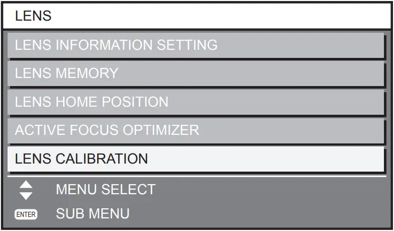 ET-D3QW200 - Lens calibration 2