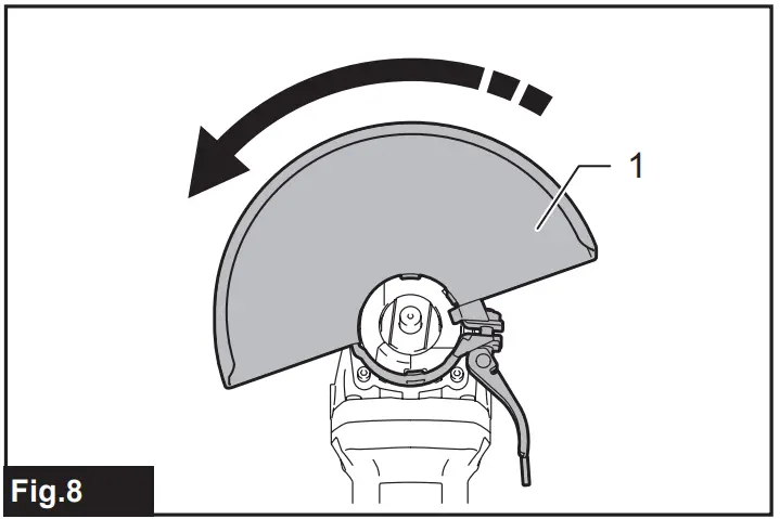Installing or removing wheel guard