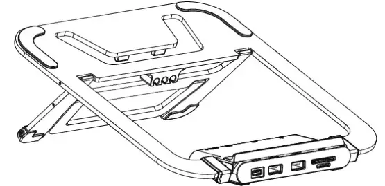 DIGITUS DA-90408 Variable Notebook Stand - 1