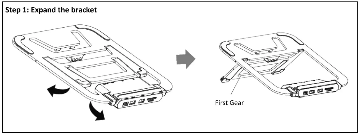 DIGITUS DA-90408 Variable Notebook Stand - 2