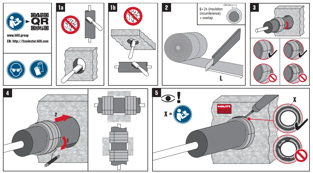 HILTI-CFS-B-Firestop-Bandage-fig3
