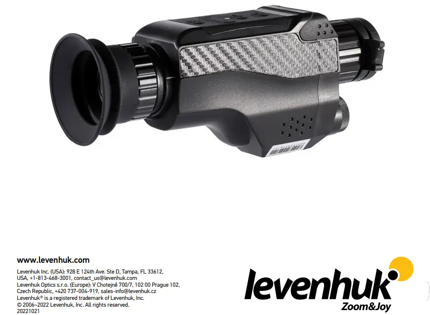 Levenhuk Dnm100 Atom Digital Night Vision Monocular User Manual Levenhuk Dnm100 Atom Digital Night Vision Monocular User Manual