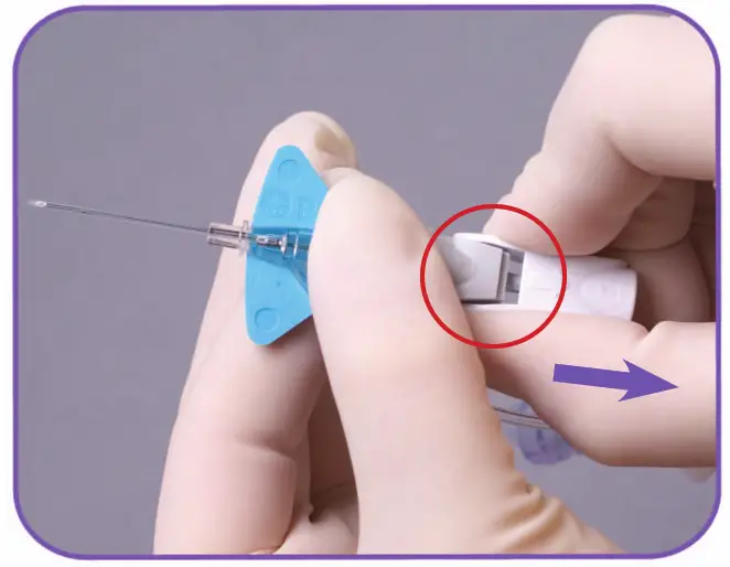 BD Nexiva Closed IV Catheter System - Release Seal