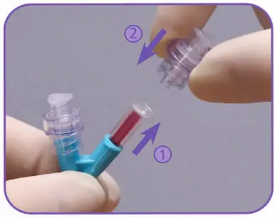 BD Nexiva Closed IV Catheter System - vent plug2