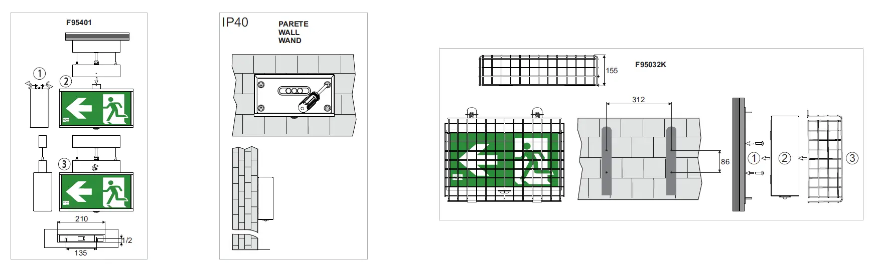 KUBUS M Beghelli Prazisa 5