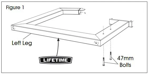 ULINE H-5947 Convertible Bench Installation Guide - Figure 1