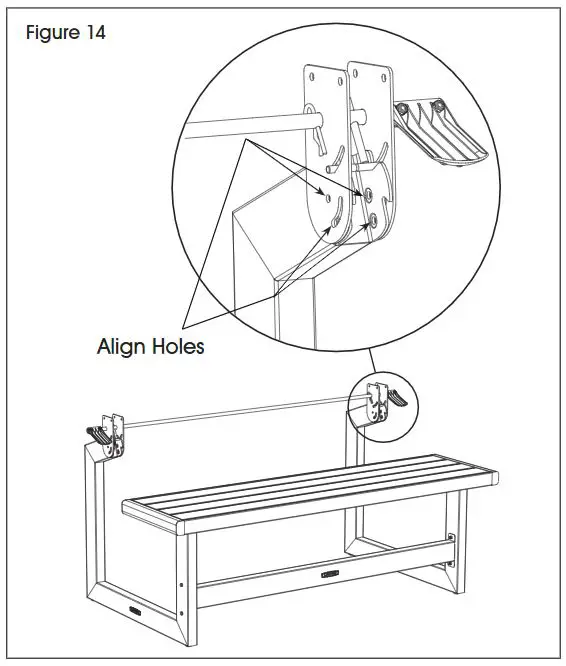 ULINE H-5947 Convertible Bench Installation Guide - Figure 14