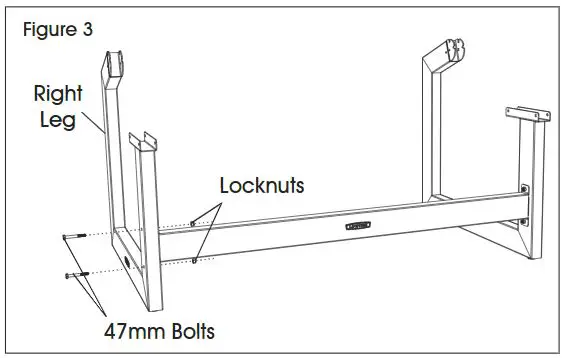 ULINE H-5947 Convertible Bench Installation Guide - Figure 3