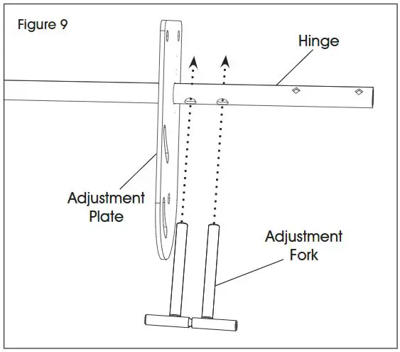 ULINE H-5947 Convertible Bench Installation Guide - Figure 9