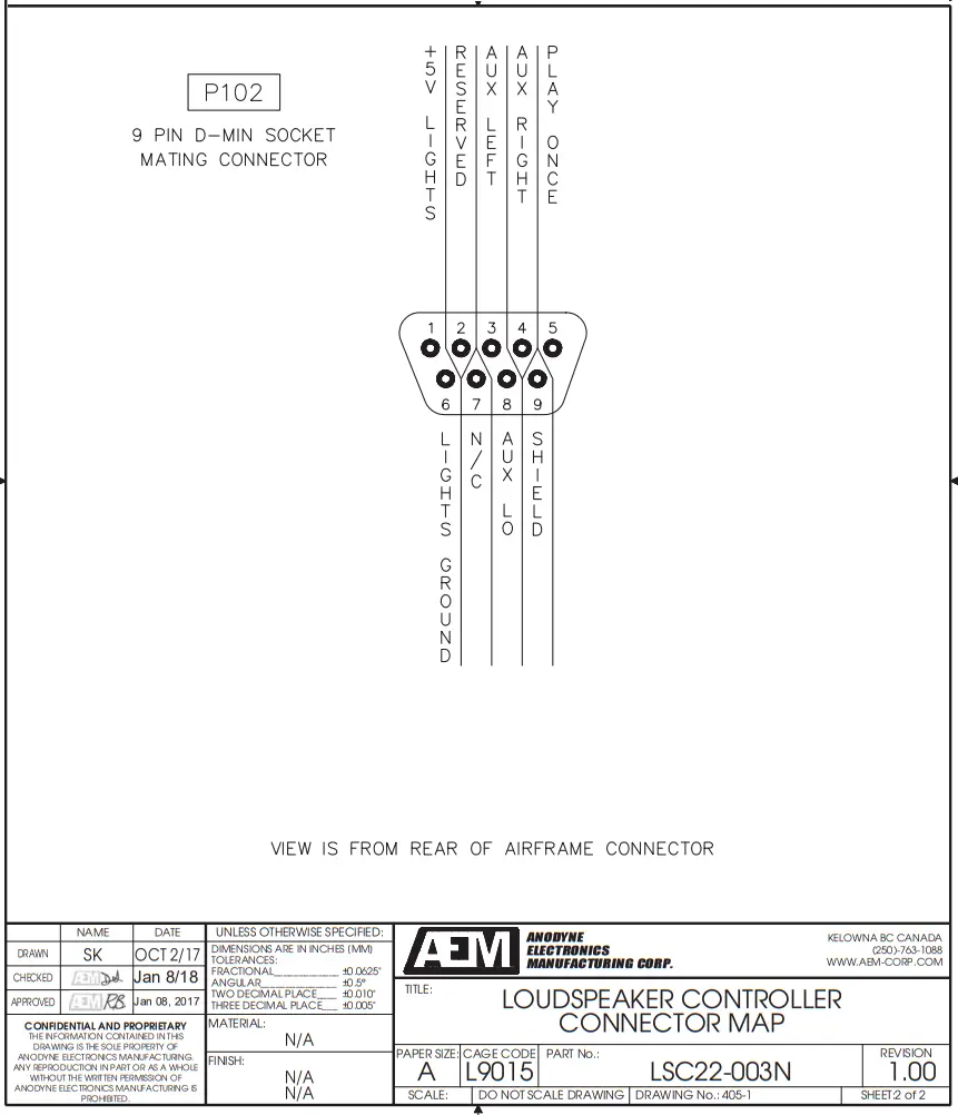 AEM LSC22-003N Loudspeaker Controller fig 2