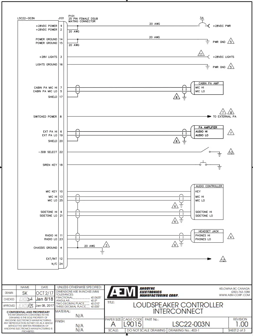 AEM LSC22-003N Loudspeaker Controller fig 5