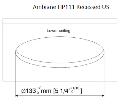 Ambiane HP111 Recessed Anolis LED Lighting 3
