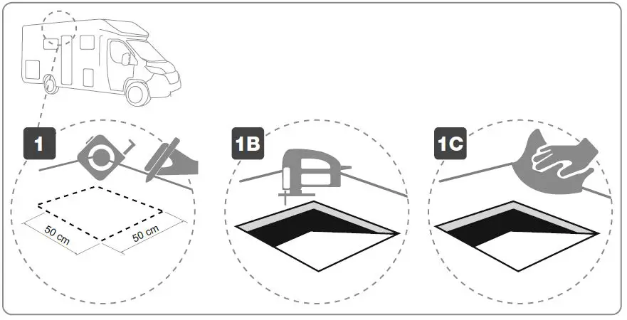 FIAMMA VENT 50 Rooflight-4