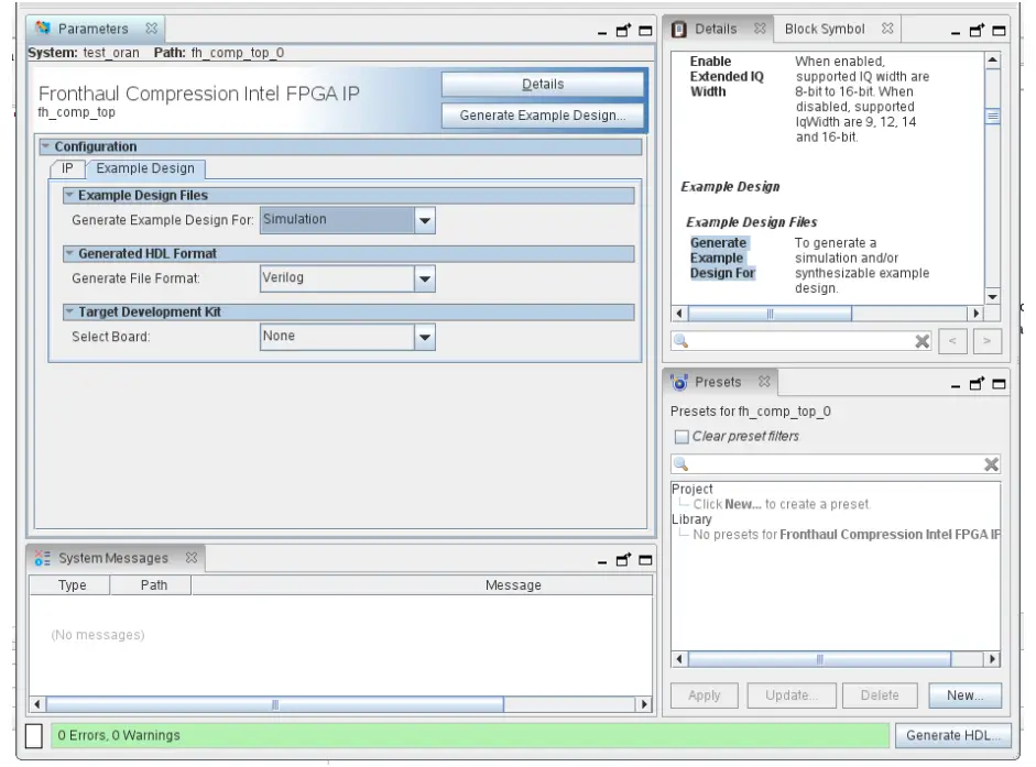 intel Fronthaul Compression FPGA IP fig 5