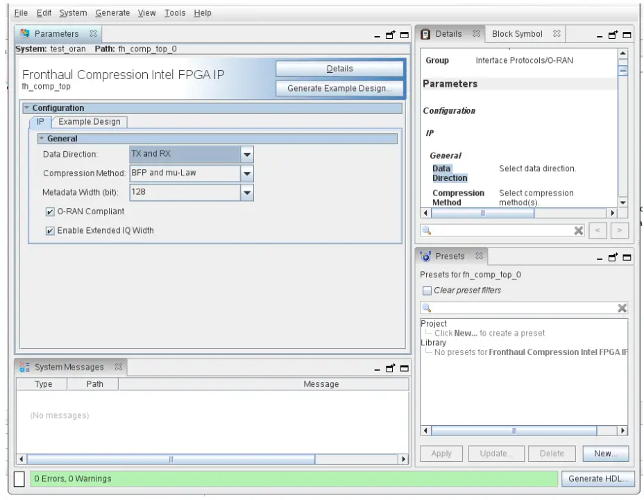 intel Fronthaul Compression FPGA IP fig 6