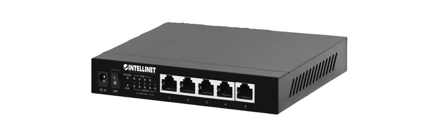 Intellinet 561921 Ips-05-2.5g-55w 5-port 2.5g Ethernet Poe+ Switch Instructions Intellinet 561921 Ips-05-2.5g-55w 5-port 2.5g Ethernet Poe+ Switch Instructions