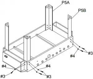 SOCCER TABLE ASSEMBLY - STEP 4