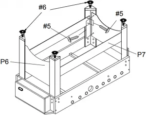 SOCCER TABLE ASSEMBLY - STEP 5
