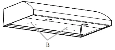 SAMSUNG NK3500BM 30 Inches Under Cabinet Hood in Stainless Steel - 13