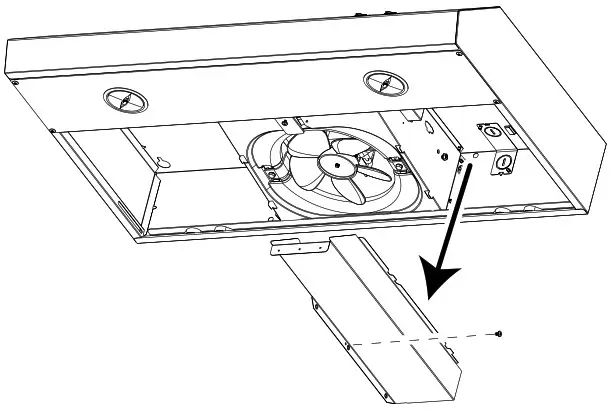 SAMSUNG NK3500BM 30 Inches Under Cabinet Hood in Stainless Steel - 15