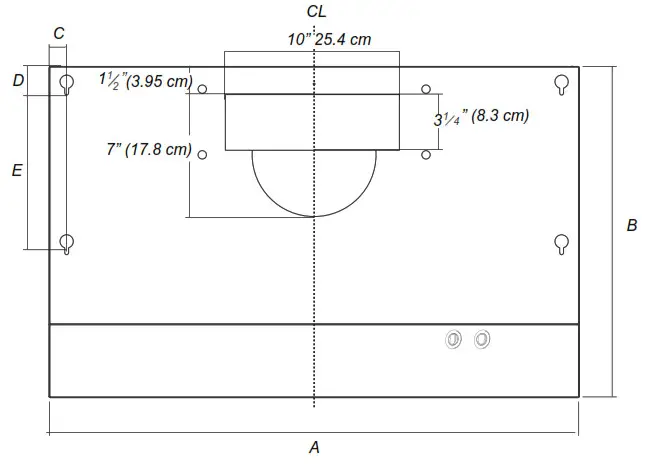 SAMSUNG NK3500BM 30 Inches Under Cabinet Hood in Stainless Steel - 4