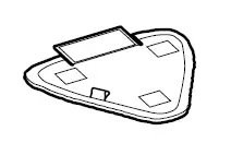 Triangle Scrubber Pad