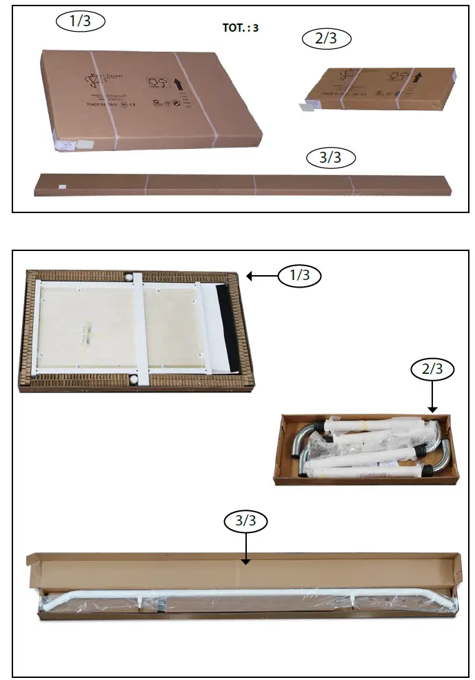 SPORT TEC-23510-Parallel-Bars-Exclusive-Beam-Length-User-Manual-FIG-3