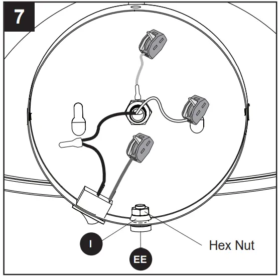 allen roth 42629 Wayton 9-in 1-Light Matte Black Modern Contemporary LED-fig20