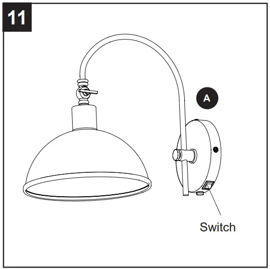 allen roth 42629 Wayton 9-in 1-Light Matte Black Modern Contemporary LED-fig25