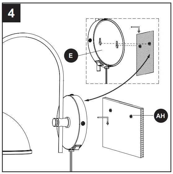 allen roth 42629 Wayton 9-in 1-Light Matte Black Modern Contemporary LED-fig9