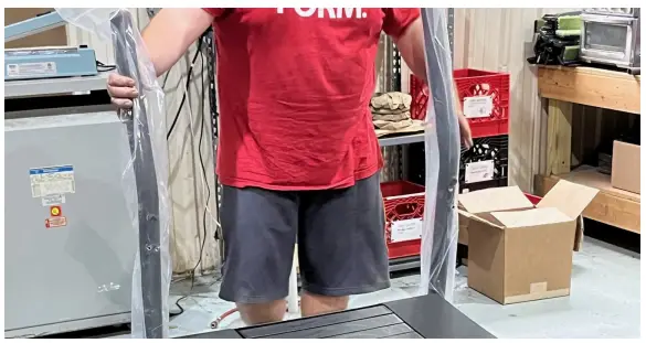 Unpacking your Treadmill